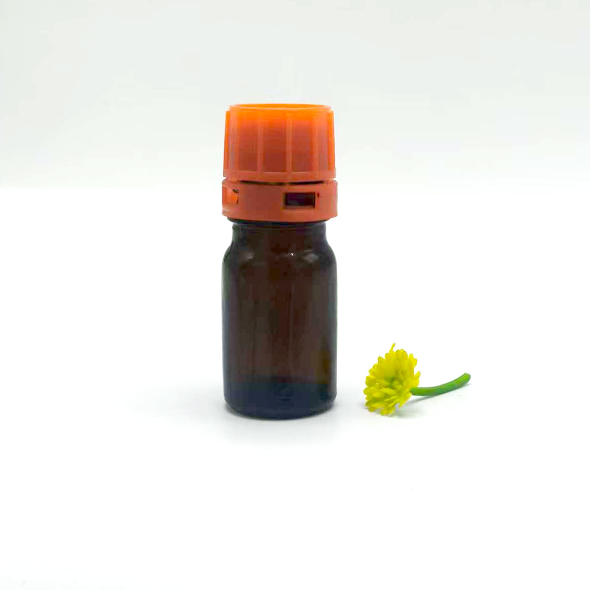 Frasco de reagente de vidro de 5ml